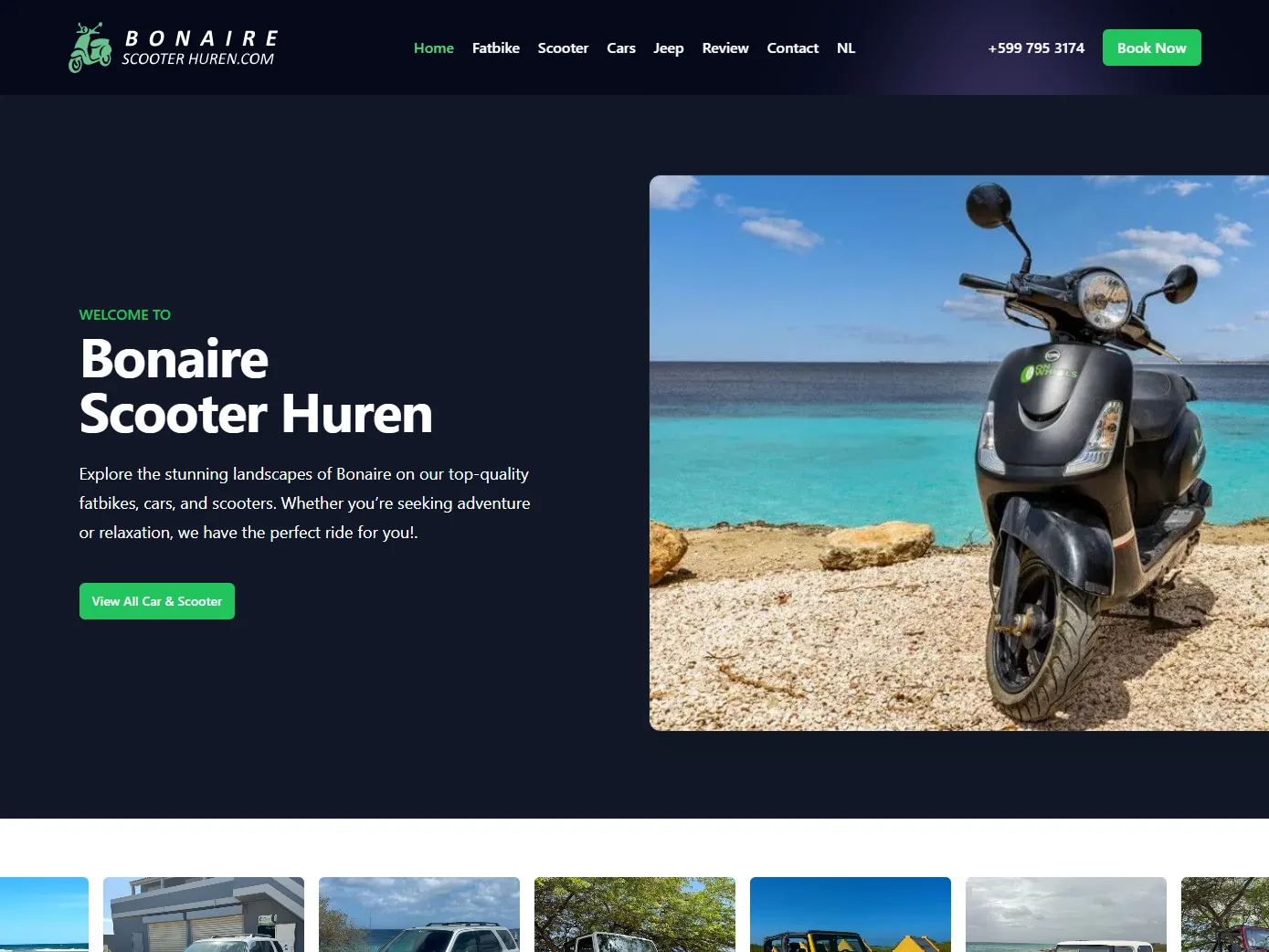 Bonaire Scooter Huren