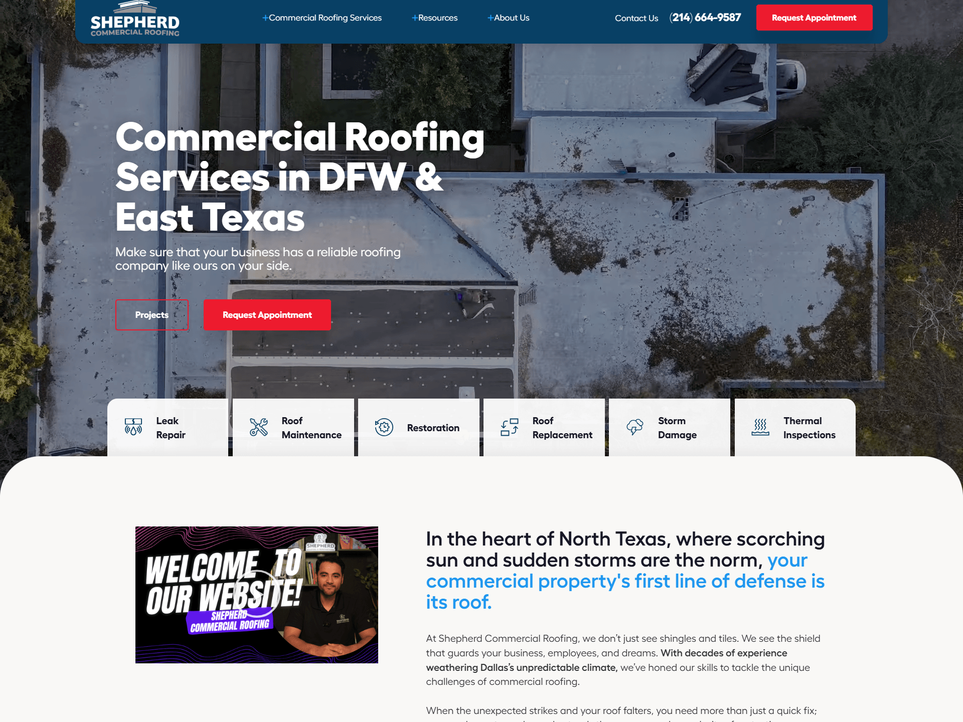 Shepherd Commercial Roofing